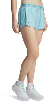 Under Armour Tech Play Up Kurze Hose (1389882-425) blue haze/boundless blue