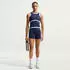 Nike One Bike Shorts mit hohem Bund Damen ca. 12,5 cm (IB9186) midnight navy/hydrogen blue/white