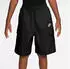 Nike Sportswear Club French-Terry-Shorts (12,5 cm) für ältere Kinder (Mädchen) (IF2840) black/white