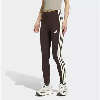 Adidas Essentials 3-Streifen Cotton Leggings (KS6286) aurora coffee/ivory