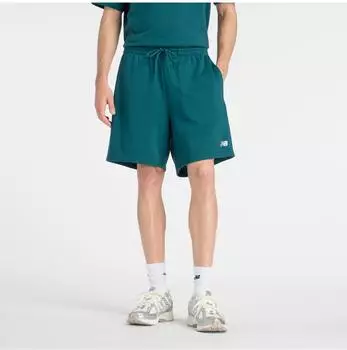 New Balance Sport Essentials French Terry Short 7" Sweat Shorts Loose Fit (MS41520) medusa green