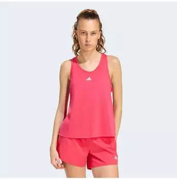 Adidas Train Essentials 3-Stripes Workout Tanktop (KT3778) power pink/koralle/wei&szlig;