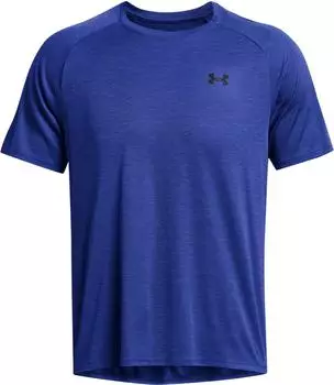 Under Armour Tech Textured SS (1382796) royal/schwarz
