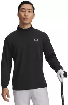 Under Armour Matchplay Quarter Zip Fleece Top (6010892-001) schwarz/wei&szlig;