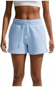 Nike W NSW PHNX FLC MR STD 4IN SHRT Fleece Shorts (IH2108-407) hydrogen blue/sail