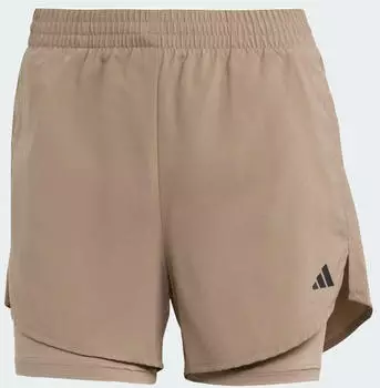 Adidas AEROREADY Made for Training Minimal Two-in-One Shorts (JY4596) chabrn/schwarz