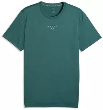 Puma X HYROX Poly Graphic Tee Trainingsshirt Regular Fit (529233) herb garden