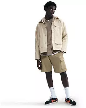 Nike Men's Short Club (FN3525) parachute beige/weiß