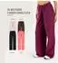 Smilodox Nexa Wide Leg High Waist Loose Fit Jogginghose (26557-C2) lila