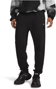 Under Armour Rival Fleece Joggers ultimate black/wei&szlig;