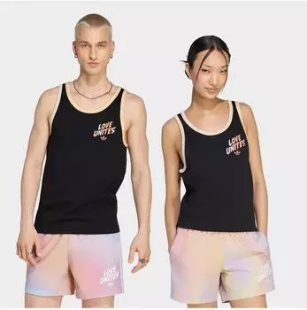 Adidas Pride GFX Tank Top mit Rundhalsausschnitt (KT1974) schwarz