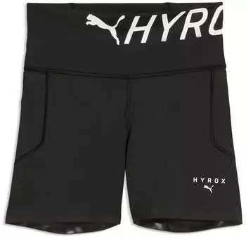 Puma W X HYROX PWRMODE 4 Short Tight Regular Fit (529151) schwarz/wei&szlig;