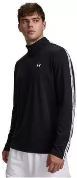 Under Armour UA Tech 2.0 &frac12;-Zip Langarmshirt (6012357-001) schwarz/wei&szlig;