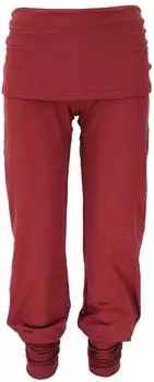 Guru-Shop Yoga-Hose mit Minirock in Bio-Qualität (35549_5) paprika