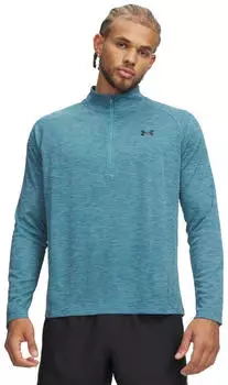Under Armour Tech Textured Half Zip Sweatshirt (1382797) petrol