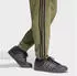Adidas Essentials 3-Stripes Fleece Tapered Cuffed Pants (KY4130) olive four/black