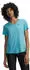 Under Armour Women's UA Tech Twist V-Neck Kurzarm (1384227) fresco blue/blackout navy