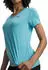 Under Armour Women's UA Tech Twist V-Neck Kurzarm (1384227) fresco blue/blackout navy