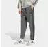 Adidas Essentials Fleece Tapered Cuff 3-Stripes Hose grey five/black