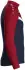 JAKO Iconic Ziptop Langarmshirt (8624) marineblau/chili rot