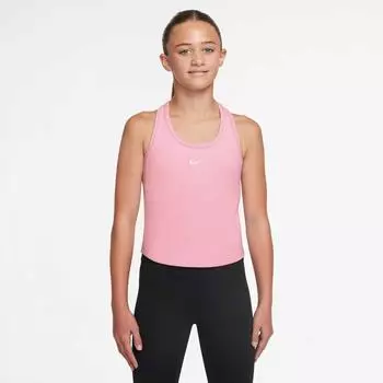 Nike G NK DF ONE TANK Tank Top (FZ5598-621) med soft pink/wei&szlig;
