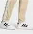 Adidas Essentials 3-Stripes French Terry Joggers Slim Fit khaki three/weiß