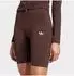 Adidas Seasonal Essentials Leopard Print Biker Shorts dunkelbraun