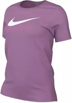 Nike NK DF TEE RLGND HBR Kurzarm-Jersey-T-Shirt mit Rundhalsausschnitt (FQ4975-503) lt magenta/wei&szlig;