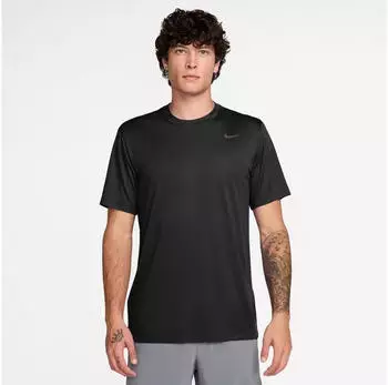 Nike Pro Dri-FIT Kurzarm-Top (CZ1181) schwarz/mattsilber