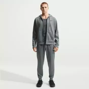 Nike NK TF FLEX FLC FZ HD Kapuzenjacke (IM5442) smoke grey/smoke grey/black