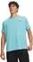 Under Armour UA Tech Textured SS T-Shirt (1382796) himmelblau/schwarz