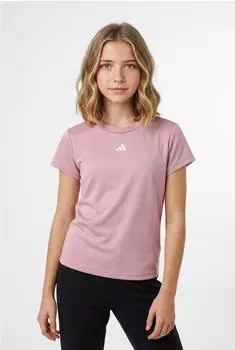 Adidas Train Essentials Regular Fit Logo Training Kids T-Shirt (JTH46) magic mauve/wei&szlig;