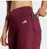 Adidas Optimé Essentials Stash Pocket Leggings komplette Länge Maroon (KT3815)