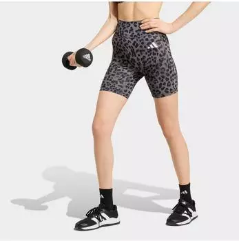 Adidas Leopard Micro Shorts (X300J) grau four/grau six/schwarz