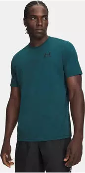 Under Armour Left Chest Logo T-Shirt Regular Fit (1326799-919) arden green