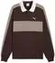Puma T7 Relaxed Polo Sweatshirt mit Rundhalsausschnitt (636728_33) chocolate fondue braun