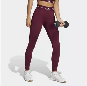 Adidas Hyperglam 3-Stripes Full Length Legging (15329419) maroon
