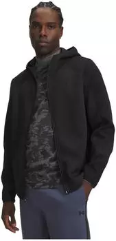 Under Armour UA Unstoppable Flc Txtrd FZ Sweatshirt (6013433-008) ultimate black/black
