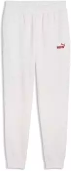 Puma ESS No. 1 Logo Sweatpants FL Cl Strickhose (682607) white glow heather