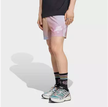 Adidas Love Unites AOP Shorts, wasserdicht, normale Passform (64249709) rainbow
