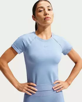 Nike Dri-FIT Seamless Short Sleeve T-Shirt (IM9972) hellblau