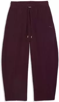 Puma Her Relaxed Winterized Barrel Leg Strickhose (695421) ruby noir