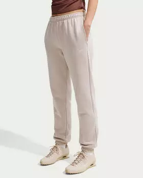 Nike W NK STDO FLC MW MR STD CF PNT Jogginghose (IM8076) cream ii/sail