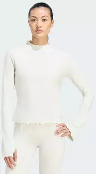 Adidas All Me Winterized Langarm T-Shirt (KG1374) hellgrau