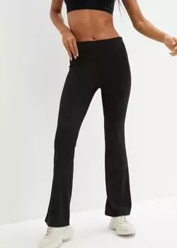 bonprix Sporthose Powerstretch Slim Fit (92407795) schwarz