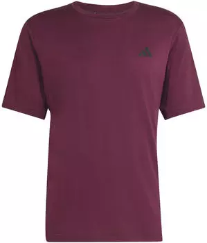 Adidas Workout Essentials T-Shirt (X2ZQ6) maroon