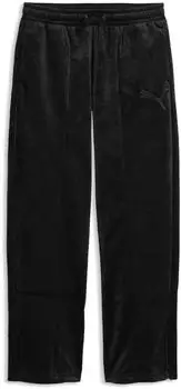 Puma Essentials Elevated Velour Relaxed Hose Teenager Accessoires Schwarz (694855_01)