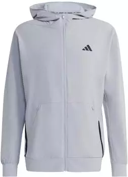Adidas D4T Hybrid FZ H Jacke (KS6381) halo silver