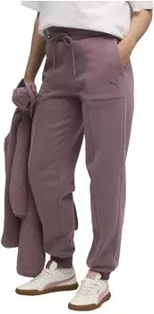Puma Her Comfort High-Waist Sweatpants FL Cl Strickhose (633012) lila