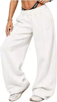 Smilodox Siara Jogginghose Oversize Fit (26385) creme